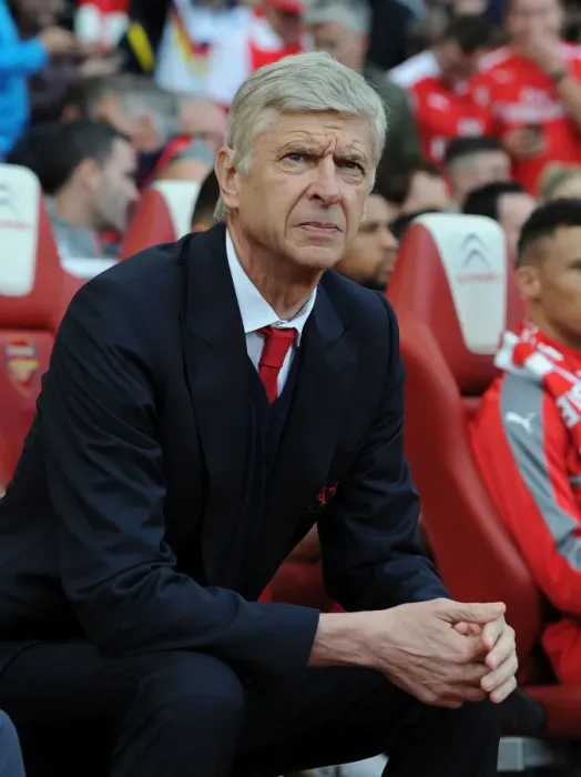 Framed Print : Arsene Wenger: Arsenal Manager at Emirates Stadium Before Arsenal vs Swansea City, Premier League 2016-17