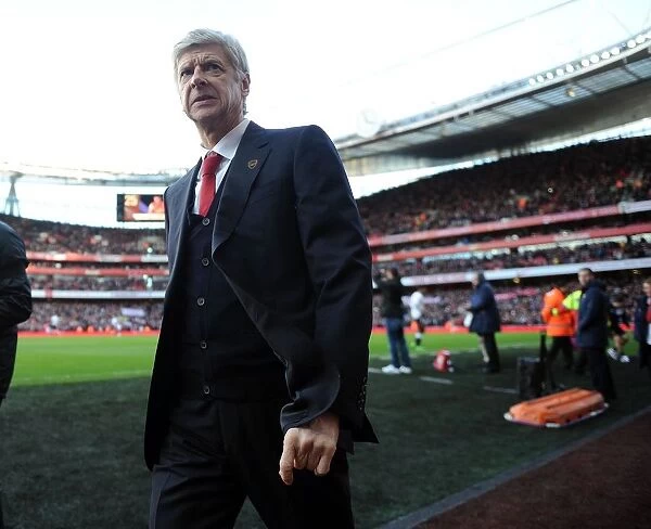 Arsene Wenger: Arsenal Manager Before FA Cup Clash Against Liverpool, 2014