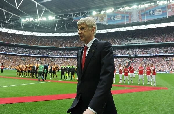 Arsene Wenger, Arsenal Manager: FA Cup Final 2014 at Wembley Stadium