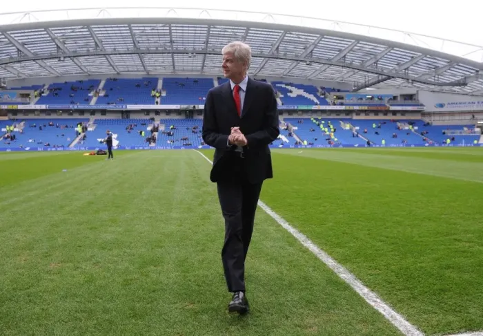 Framed Print : Arsene Wenger: Arsenal Manager at FA Cup Match Against Brighton & Hove Albion, 2015