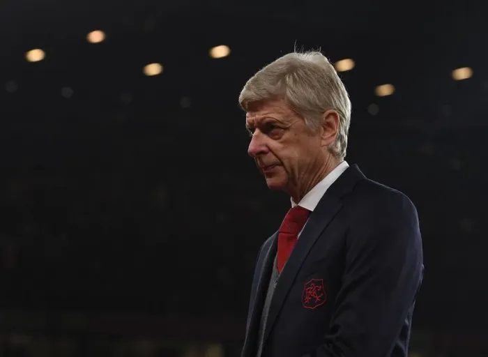 Framed Print : Arsene Wenger: Arsenal Manager Faces Manchester United at Emirates Stadium, Premier League 2017-18 Framed Print : Arsene Wenger: Arsenal Manager Faces Manchester United at Emirates Stadium, Premier League 2017-18