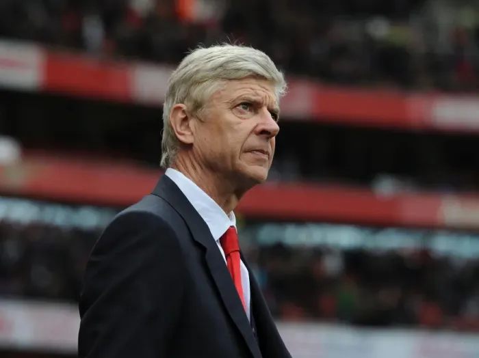 Framed Print : Arsene Wenger: Arsenal Manager Facing Liverpool, Premier League 2014-15 Framed Print : Arsene Wenger: Arsenal Manager Facing Liverpool, Premier League 2014-15