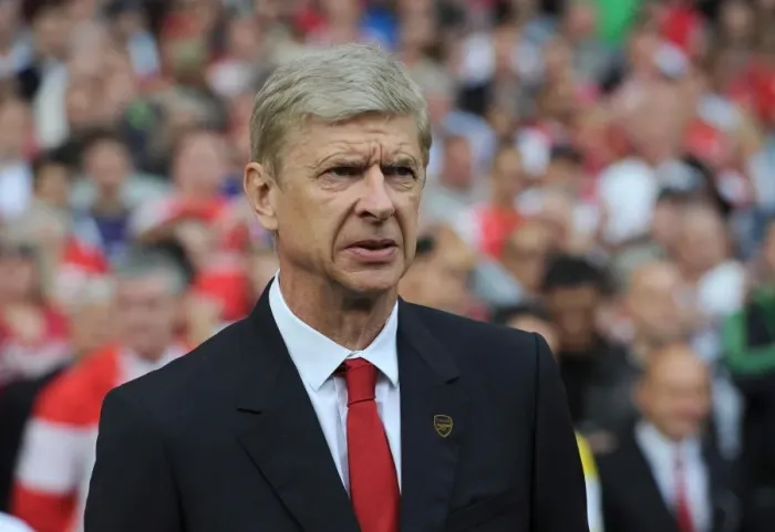 Framed Print : Arsene Wenger: Arsenal Manager Facing Manchester City at Emirates Stadium, Premier League 2014-15 Framed Print : Arsene Wenger: Arsenal Manager Facing Manchester City at Emirates Stadium, Premier League 2014-15