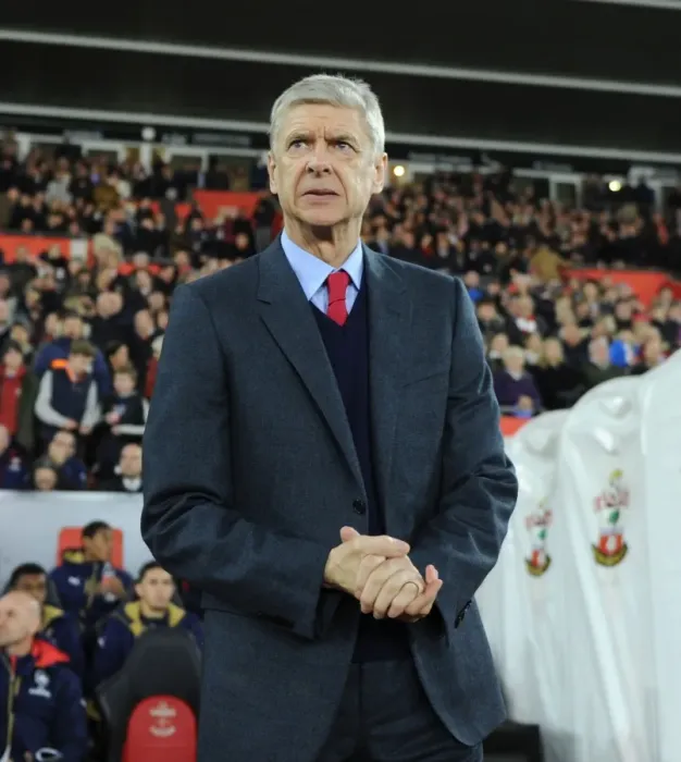 Framed Print : Arsene Wenger: Arsenal Manager Before Southampton vs Arsenal, Premier League 2015-16