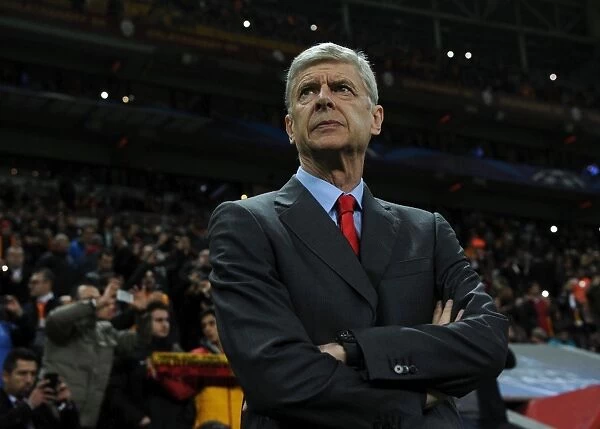 Arsene Wenger: Arsenal Manager in UCL Showdown against Galatasaray (Istanbul, 2014)