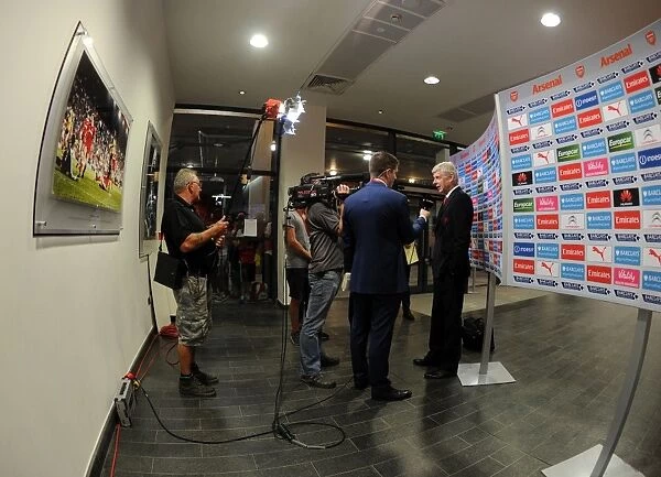 Arsene Wenger - Arsenal Manager's Pre-Match Interview vs West Ham United (2015-16)