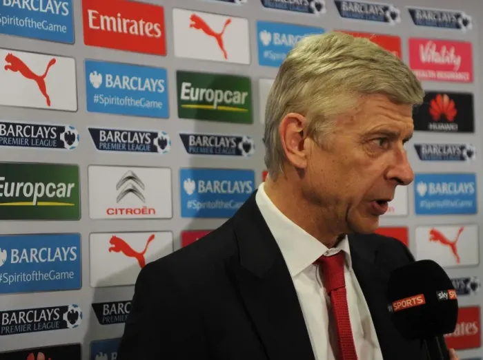 Framed Print : Arsene Wenger: Arsenal Manager's Pre-Match Interview Ahead of Arsenal vs Norwich City (April 2016) Framed Print : Arsene Wenger: Arsenal Manager's Pre-Match Interview Ahead of Arsenal vs Norwich City (April 2016)