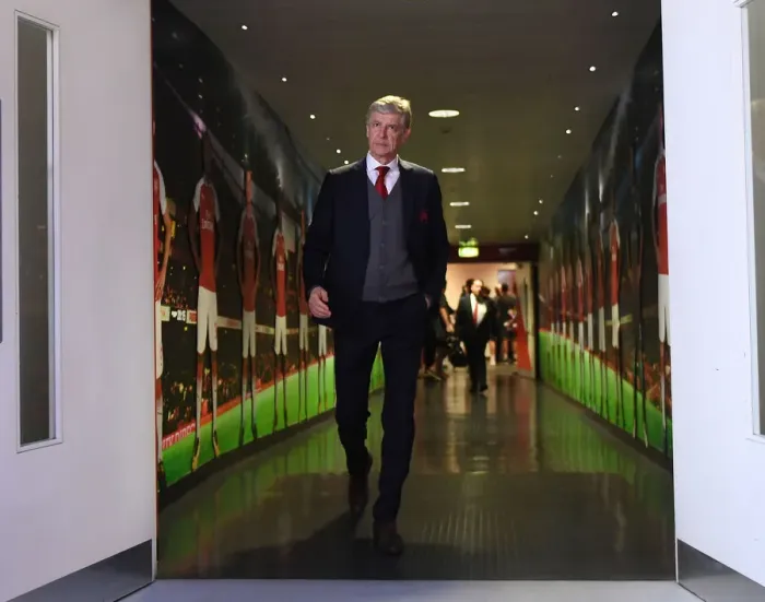 Framed Print : Arsene Wenger: Arsenal Manager's Pre-Match Routine vs West Ham United (April 2018)
