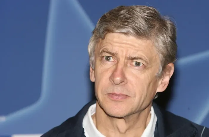 Framed Print : Arsene Wenger at Arsenal Press Conference: Preparing for FC Porto Showdown, UEFA Champions League, 2008 Framed Print : Arsene Wenger at Arsenal Press Conference: Preparing for FC Porto Showdown, UEFA Champions League, 2008
