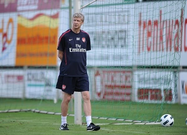 Arsene Wenger at Arsenal Training Camp, Austria, 2010