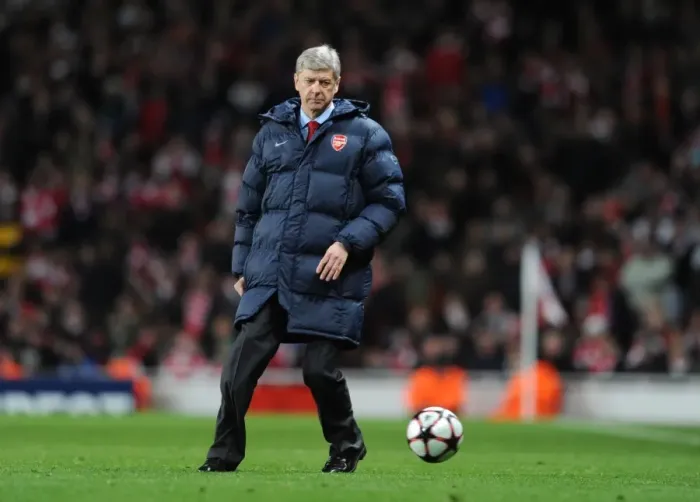 Framed Print : Arsene Wenger at Arsenal vs. Barcelona, 2010 UEFA Champions League Quarterfinal Framed Print : Arsene Wenger at Arsenal vs. Barcelona, 2010 UEFA Champions League Quarterfinal