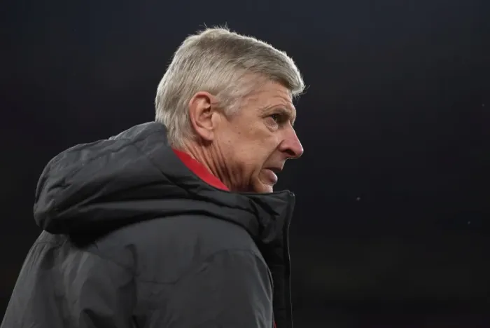 Framed Print : Arsene Wenger: Arsenal vs Manchester City, Premier League 2017-18