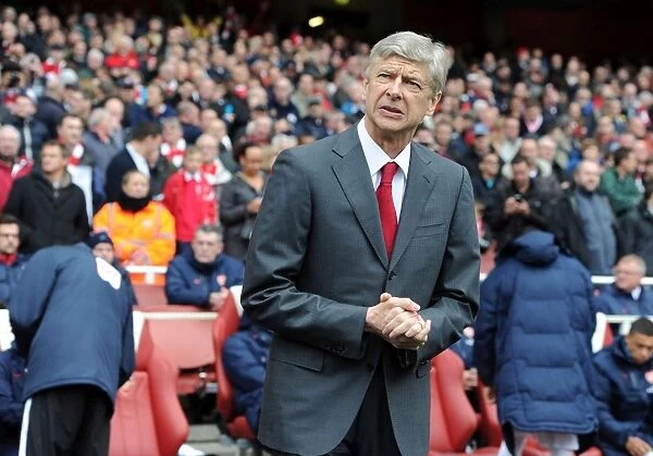 Arsene Wenger: Arsenal vs Norwich City, Premier League 2011-12