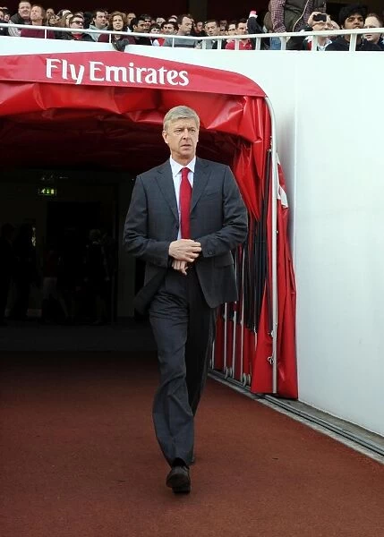 Arsene Wenger and Arsenal's 3:1 Victory over Stoke City (2011-12) - Barclays Premier League, Emirates Stadium