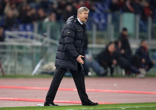 Arsene Wenger and Arsenal's Agonizing UEFA Champions League Defeat Against AS Roma (1:0, 6:7 on Penalties, 11 / 3 / 09)