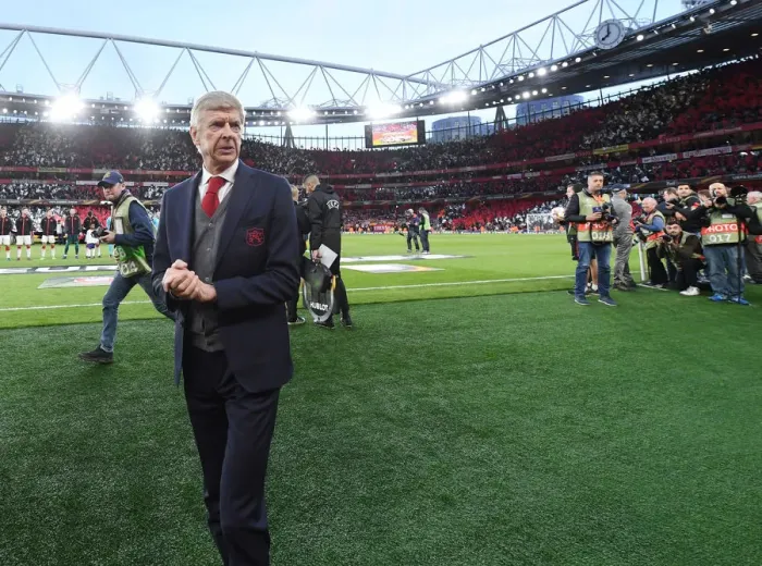 Framed Print : Arsene Wenger: Arsenal's Europa League Boss Takes on Atletico Madrid