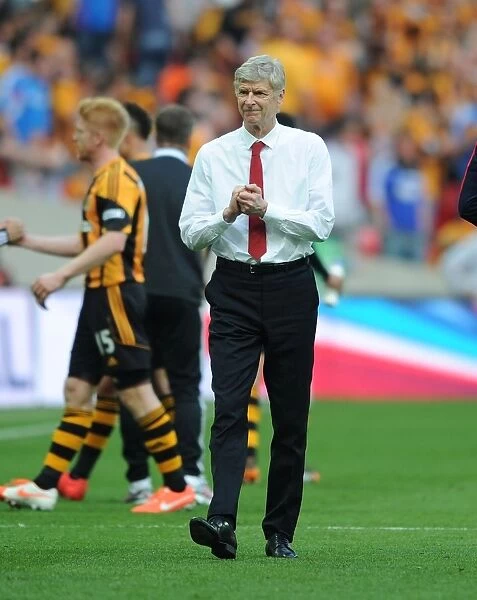 Arsene Wenger at Arsenal's FA Cup Final Victory over Hull City (2014)