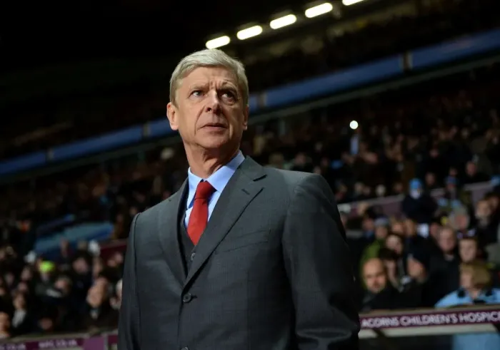 Framed Print : Arsene Wenger at Aston Villa vs Arsenal, Premier League 2013-14 Framed Print : Arsene Wenger at Aston Villa vs Arsenal, Premier League 2013-14