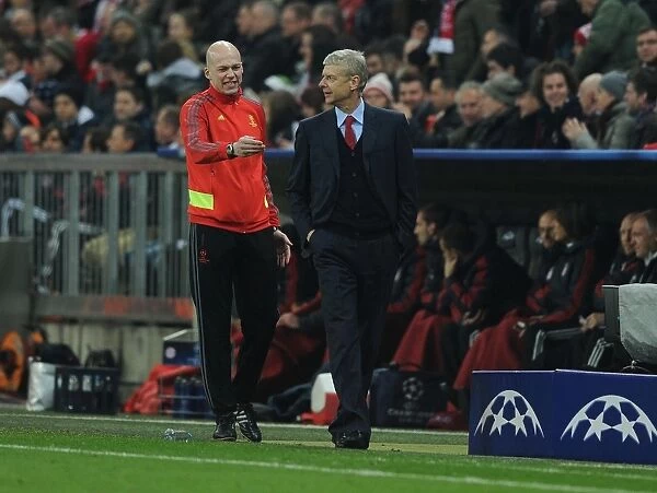 Arsene Wenger at Bayern Munich: A Tense Moment in the 2013-14 UEFA Champions League