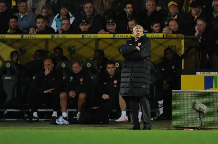 Framed Print : Arsene Wenger at Carrow Road: Norwich City vs Arsenal, Premier League 2012-13 Framed Print : Arsene Wenger at Carrow Road: Norwich City vs Arsenal, Premier League 2012-13