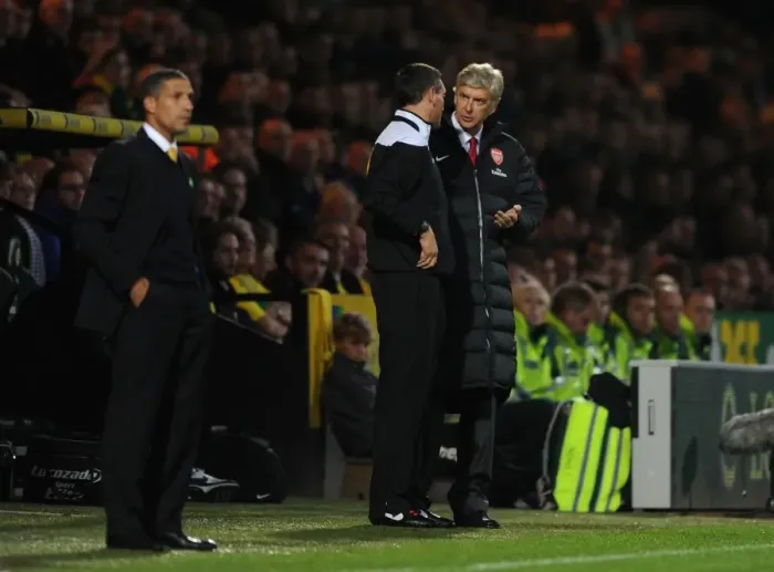 Framed Print : Arsene Wenger at Carrow Road: A Premier League Battle with Norwich City, 2012-13
