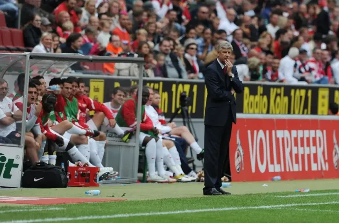 Framed Print : Arsene Wenger at Cologne: Arsenal's 2011 Pre-Season Friendly in Germany Framed Print : Arsene Wenger at Cologne: Arsenal's 2011 Pre-Season Friendly in Germany
