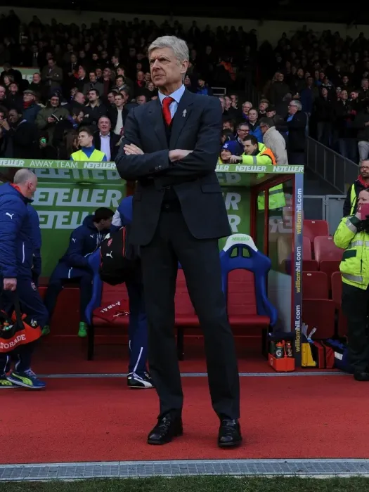 Framed Print : Arsene Wenger Before Crystal Palace vs Arsenal Premier League Clash (2015)