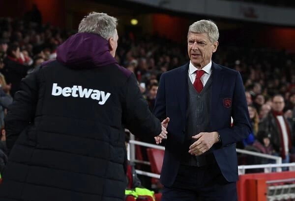 Arsene Wenger and David Moyes Pre-Match: Arsenal vs. West Ham United - Carabao Cup Quarterfinals
