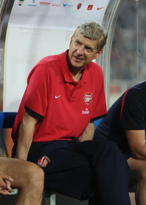 Framed Print : Arsene Wenger at My Dinh National Stadium: Arsenal Manager before Vietnam Friendly Match (2013) Framed Print : Arsene Wenger at My Dinh National Stadium: Arsenal Manager before Vietnam Friendly Match (2013)