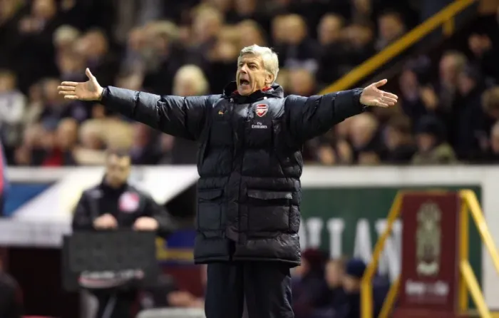 Framed Print : Arsene Wenger: Disappointment at Burnley in Quarterfinals