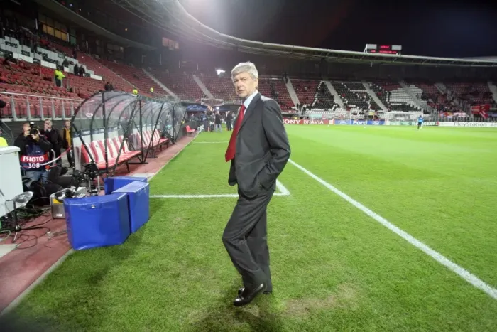 Framed Print : Arsene Wenger at DSB Stadium: Arsenal vs. AZ Alkmaar, UEFA Champions League, 20 / 10 / 2009 Framed Print : Arsene Wenger at DSB Stadium: Arsenal vs. AZ Alkmaar, UEFA Champions League, 20 / 10 / 2009