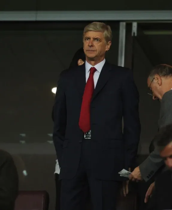 Framed Print : Arsene Wenger at Emirates Stadium: Arsenal FC vs Olympiacos FC, UEFA Champions League 2012