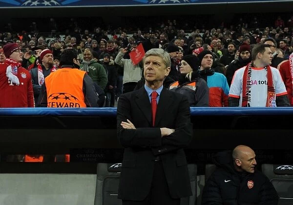 Arsene Wenger Faces Bayern Munich in the 2012-13 UEFA Champions League