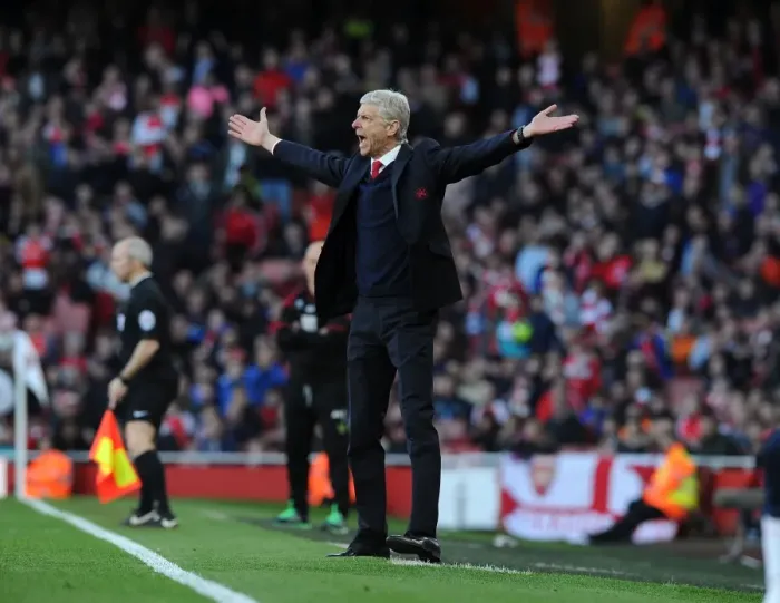 Framed Print : Arsene Wenger Faces Norwich City: Arsenal's Premier League Showdown (2015-16)
