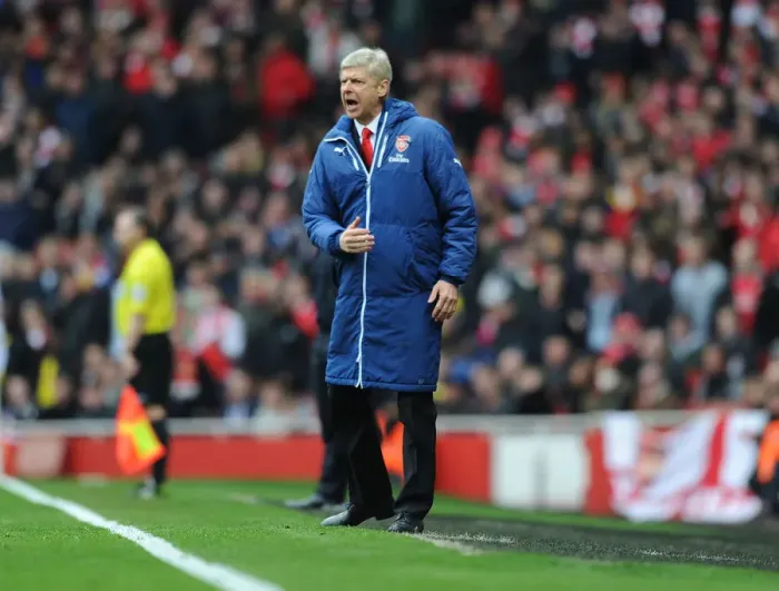 Framed Print : Arsene Wenger Faces Off Against Liverpool in Premier League Showdown (2014-15) Framed Print : Arsene Wenger Faces Off Against Liverpool in Premier League Showdown (2014-15)