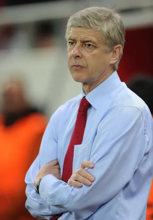 Framed Print : Arsene Wenger: Focused Ahead of Arsenal's Champions League Clash vs. Olympiacos (2011) Framed Print : Arsene Wenger: Focused Ahead of Arsenal's Champions League Clash vs. Olympiacos (2011)