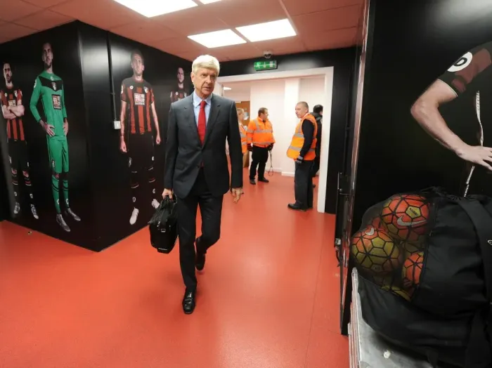 Framed Print : Arsene Wenger: Focused Ahead of Arsenal's Clash Against Bournemouth, 2016