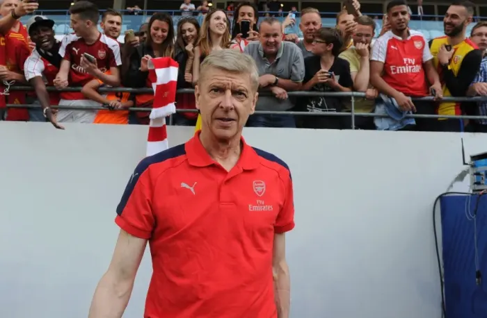 Framed Print : Arsene Wenger Gears Up Arsenal for RC Lens Friendly, July 2016