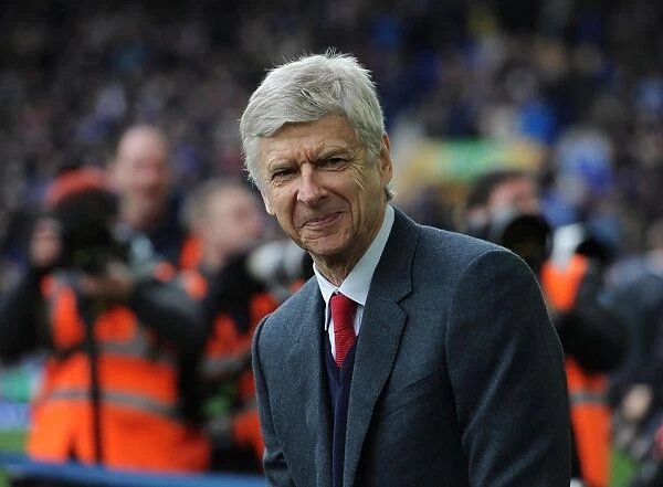 Arsene Wenger at Goodison Park: Arsenal vs Everton, Premier League 2015-16