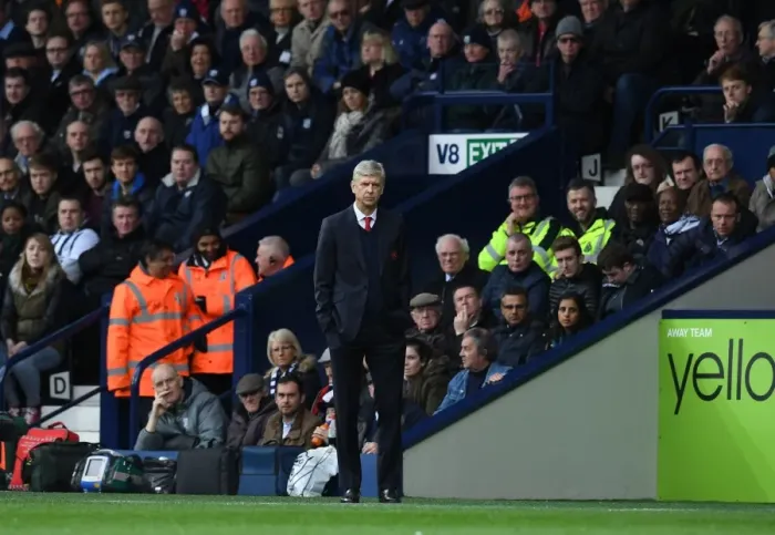 Framed Print : Arsene Wenger at The Hawthorns: A Tense Premier League Clash between West Bromwich Albion and Arsenal (2016-17) Framed Print : Arsene Wenger at The Hawthorns: A Tense Premier League Clash between West Bromwich Albion and Arsenal (2016-17)