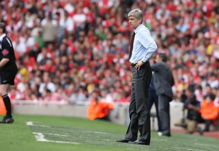 Framed Print : Arsene Wenger at the Helm: 1-1 Stalemate Against Chelsea (2007, Emirates Stadium)