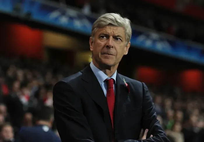 Framed Print : Arsene Wenger: Leading Arsenal FC in the 2011-12 UEFA Champions League Against Olympique de Marseille
