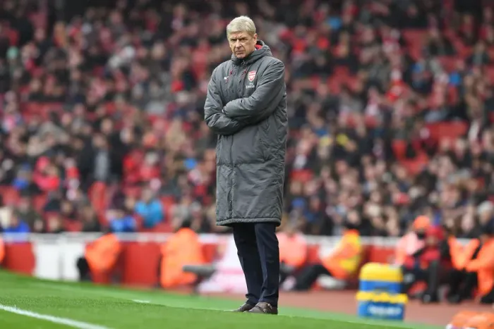 Framed Print : Arsene Wenger Leading Arsenal Against Southampton in Premier League (2017-18) Framed Print : Arsene Wenger Leading Arsenal Against Southampton in Premier League (2017-18)