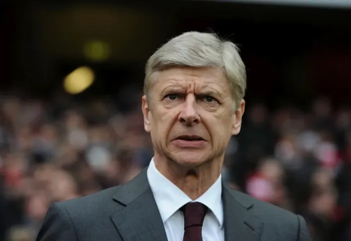 Framed Print : Arsene Wenger Leading Arsenal Against Stoke City, Premier League 2012-13