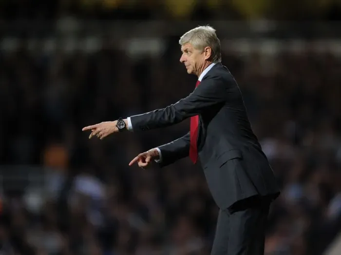 Framed Print : Arsene Wenger Leads Arsenal in the 2012-13 Premier League: Arsenal vs. West Ham United