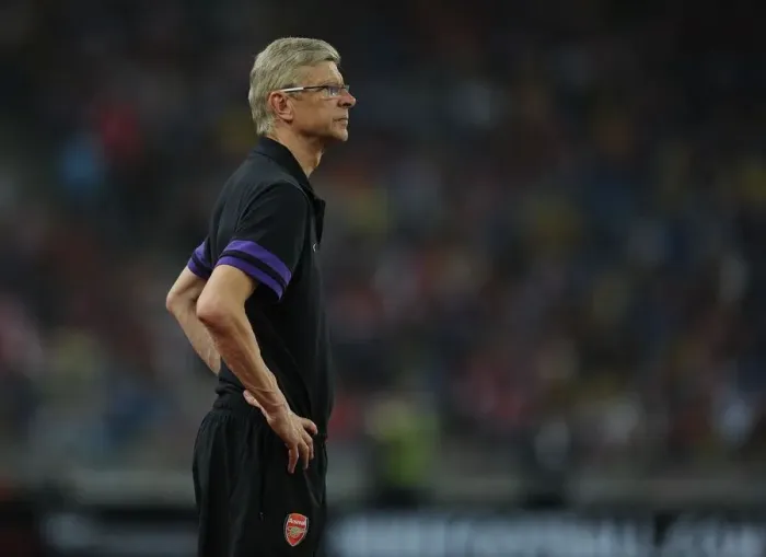 Framed Print : Arsene Wenger Leads Arsenal in 2012 Pre-Season Match against Malaysia XI Framed Print : Arsene Wenger Leads Arsenal in 2012 Pre-Season Match against Malaysia XI