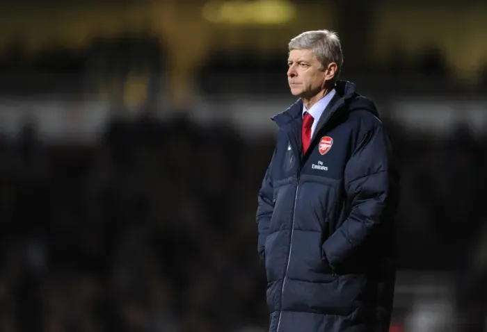 Framed Print : Arsene Wenger Leads Arsenal to 3-0 Victory over West Ham United in Premier League