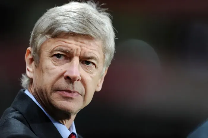 Framed Print : Arsene Wenger Leads Arsenal to 3:1 Victory over Partizan Belgrade in UEFA Champions League at Emirates Stadium