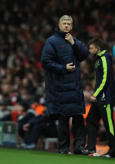 Framed Print : Arsene Wenger Leads Arsenal Against AC Milan in Champions League Showdown Framed Print : Arsene Wenger Leads Arsenal Against AC Milan in Champions League Showdown