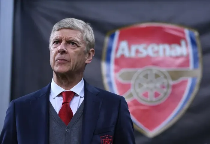 Framed Print : Arsene Wenger Leads Arsenal Against AC Milan in Europa League Clash, 2017-18